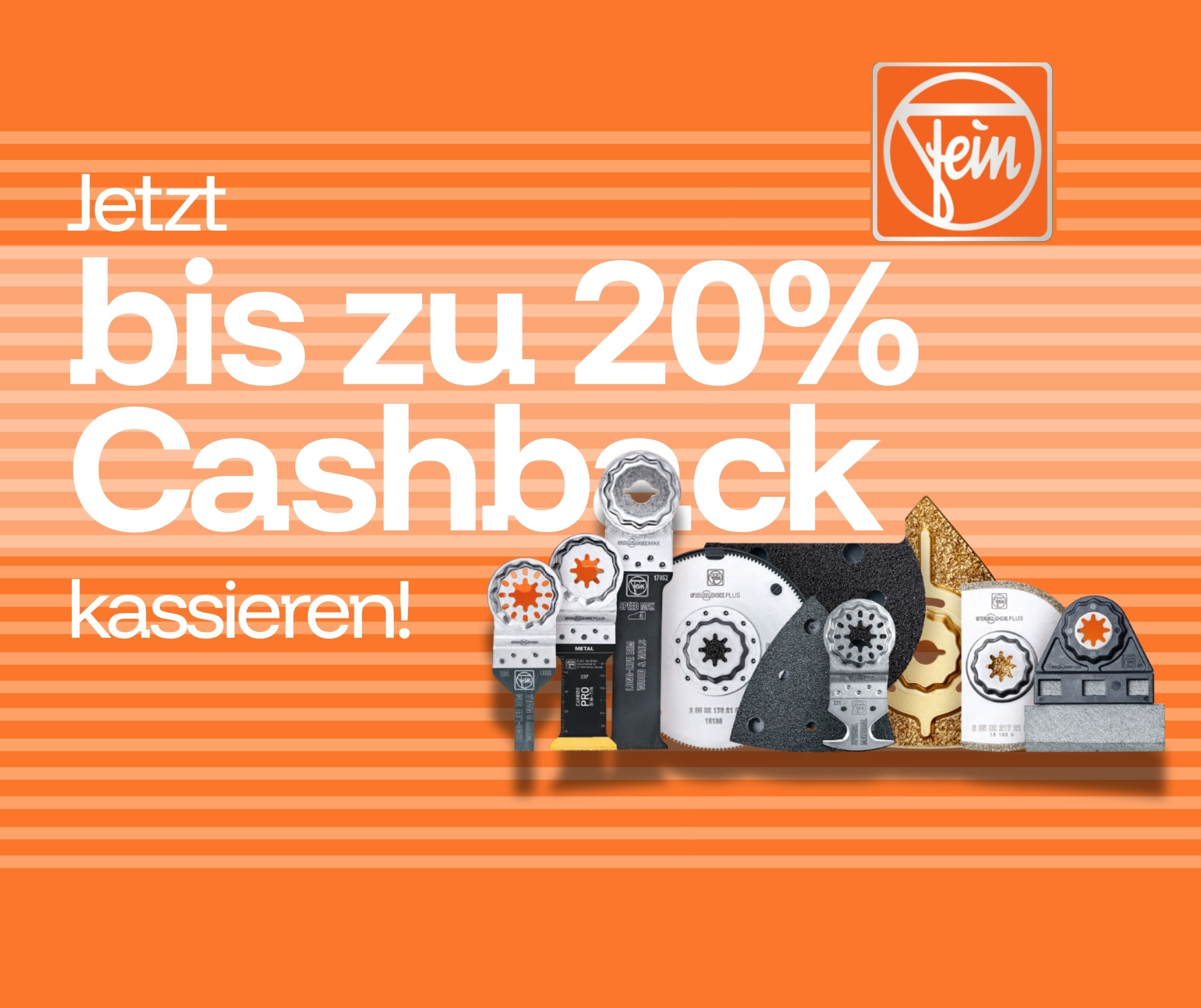  Bis zu 20% Cashback erhalten 